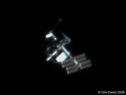 ISS + STS122 10.02.2008
